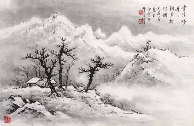 黄君璧：画雪景，要得那粉饰银妆的美和莹洁沉静的幽 名人名家 第10张