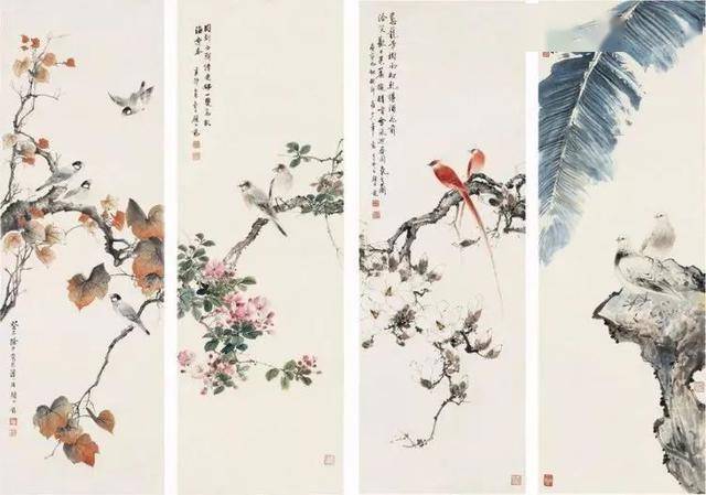 颜伯龙花鸟画艺术：工写交融下的自然之美与情感共鸣 名人名家 第54张