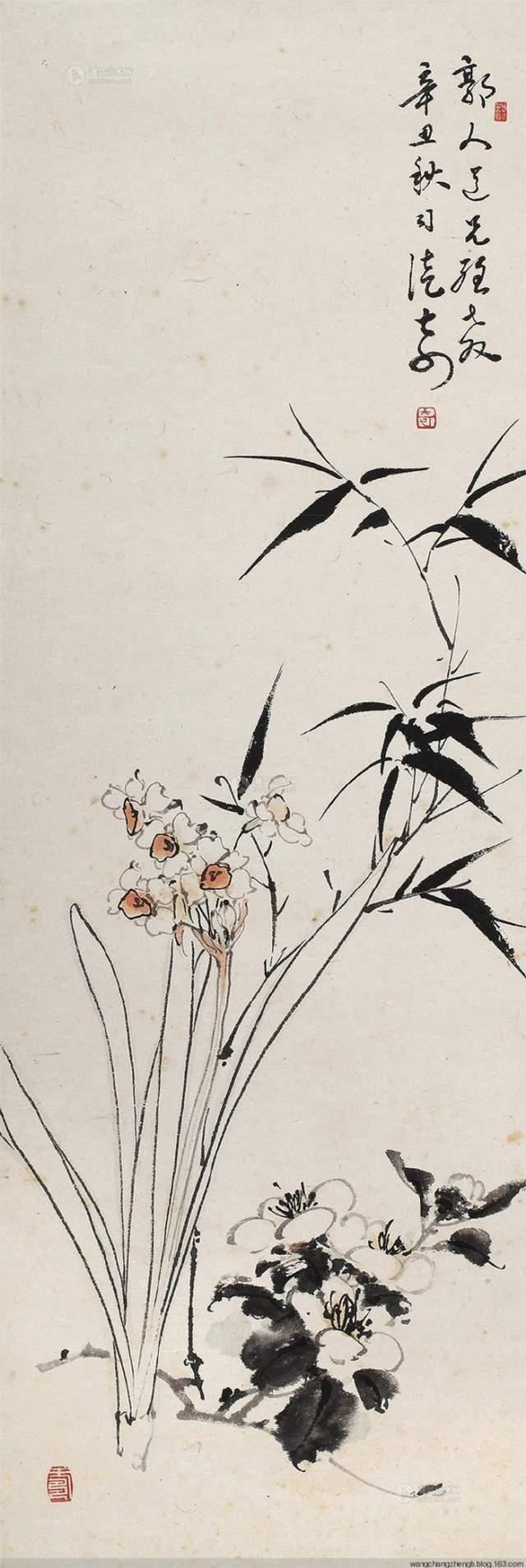 岭南画派大家司徒奇精品花鸟画作品欣赏 名人名家 第1张