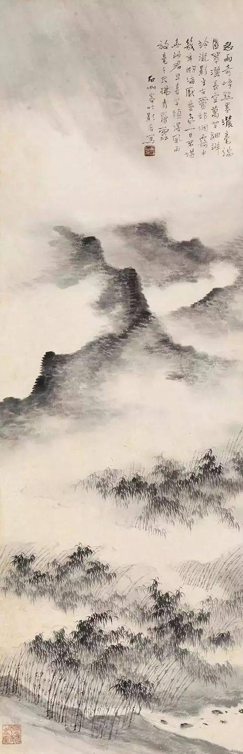 申石伽：他的山水画，能听到风声 名人名家 第2张