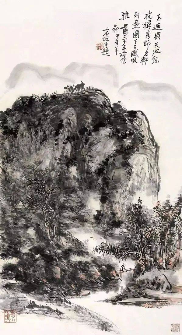 陆俨少：黄宾虹作画从大到小，我是从小到大 名人名家 第8张