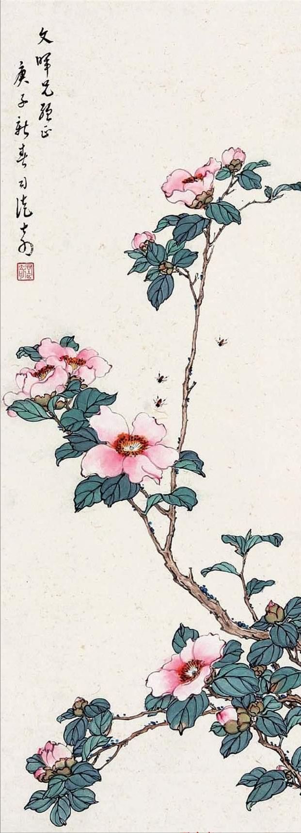 岭南画派大家司徒奇精品花鸟画作品欣赏 名人名家 第4张