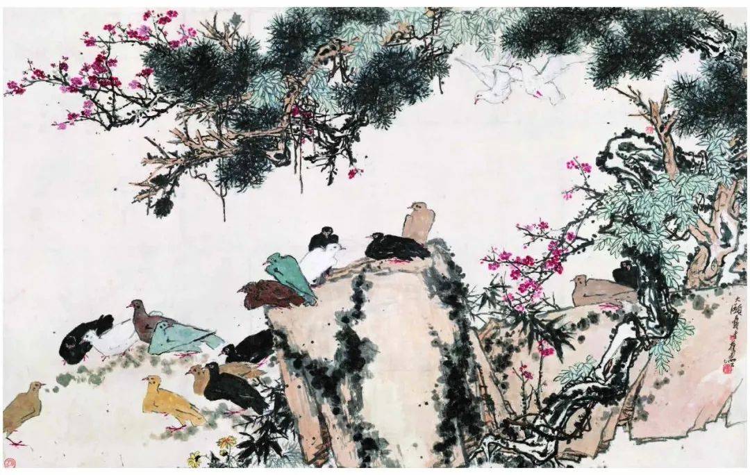 潘天寿：中国画离不开形与色 名人名家 第5张