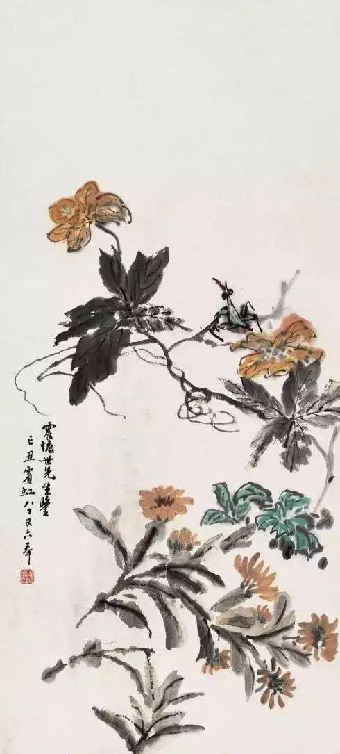 黄宾虹花鸟，比山水还好！ 名人名家 第5张
