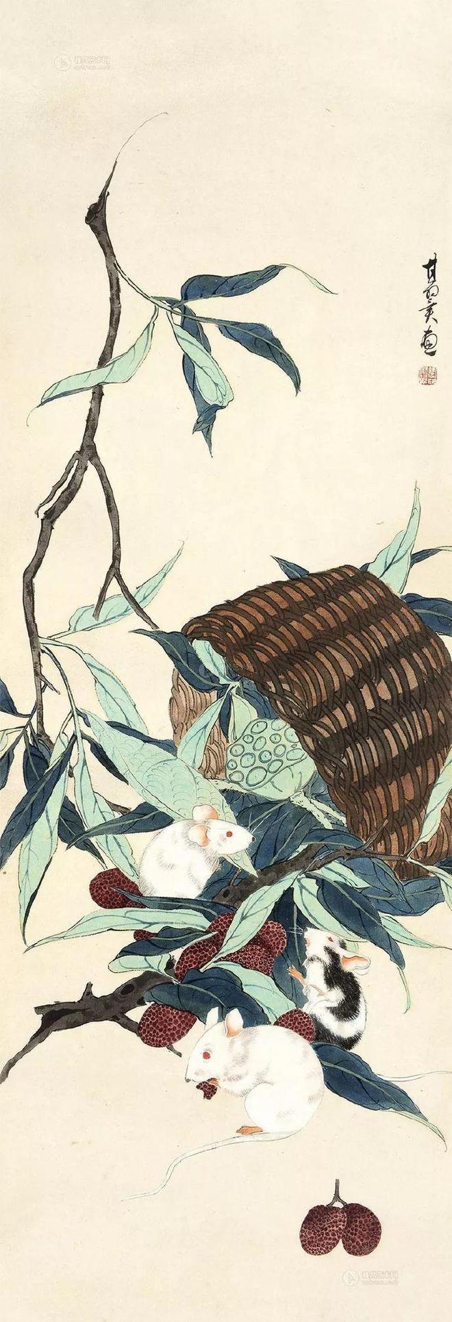 中国花鸟画画家张其翼绘画作品 名人名家 第2张