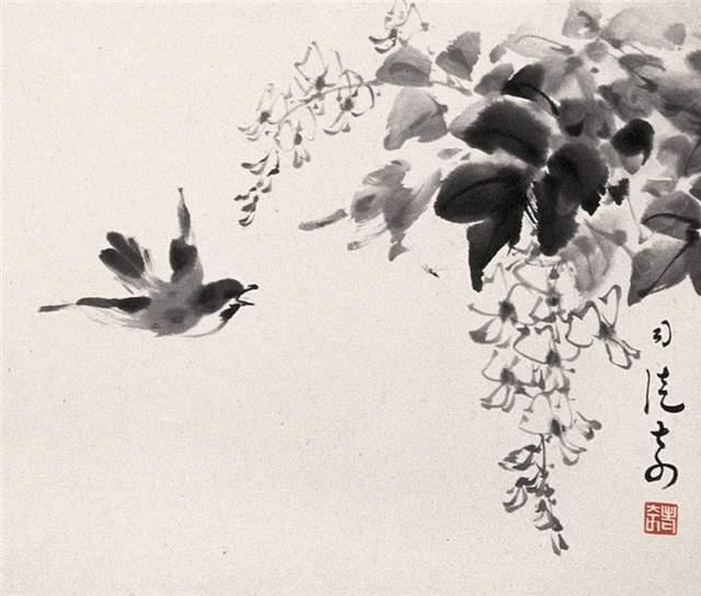 岭南画派大家司徒奇精品花鸟画作品欣赏 名人名家 第11张