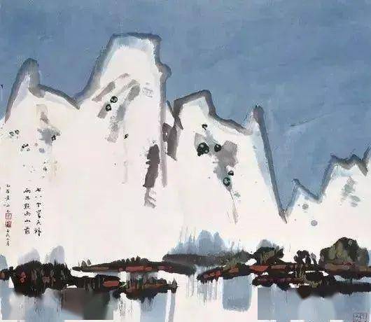 “画坛鬼才”黄永玉的山水画，别有趣味！ 名人名家 第17张