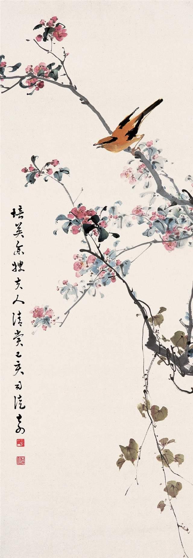 岭南画派大家司徒奇精品花鸟画作品欣赏 名人名家 第7张