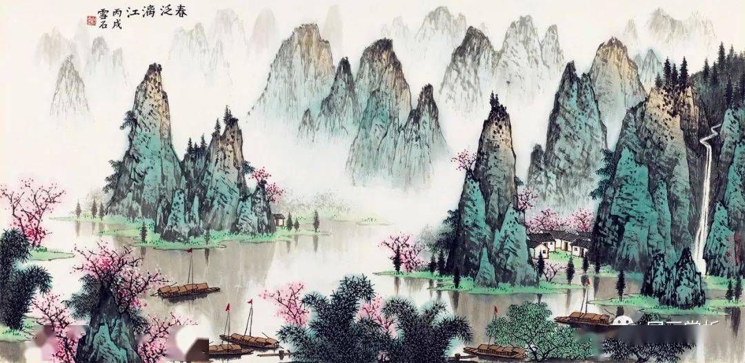 桂林山水甲天下——白雪石笔下的桂林 名人名家 第22张