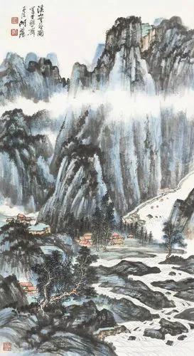当代山水画大家胡若思山水画欣赏 名人名家 第10张