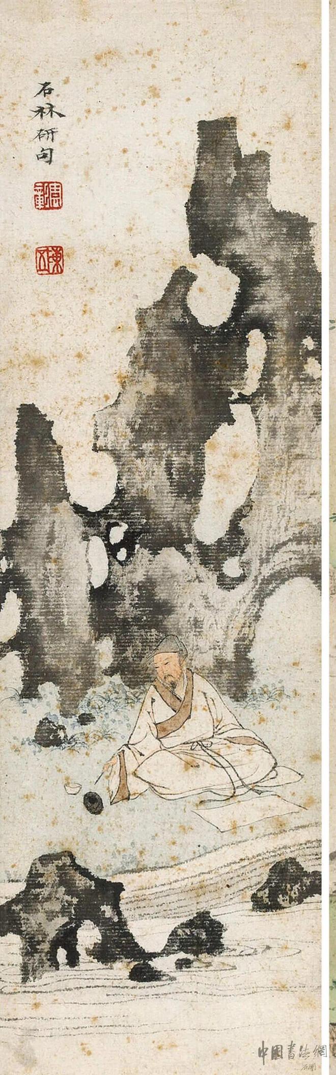 陈少梅《高士图屏风八幅》 历代国画 第7张