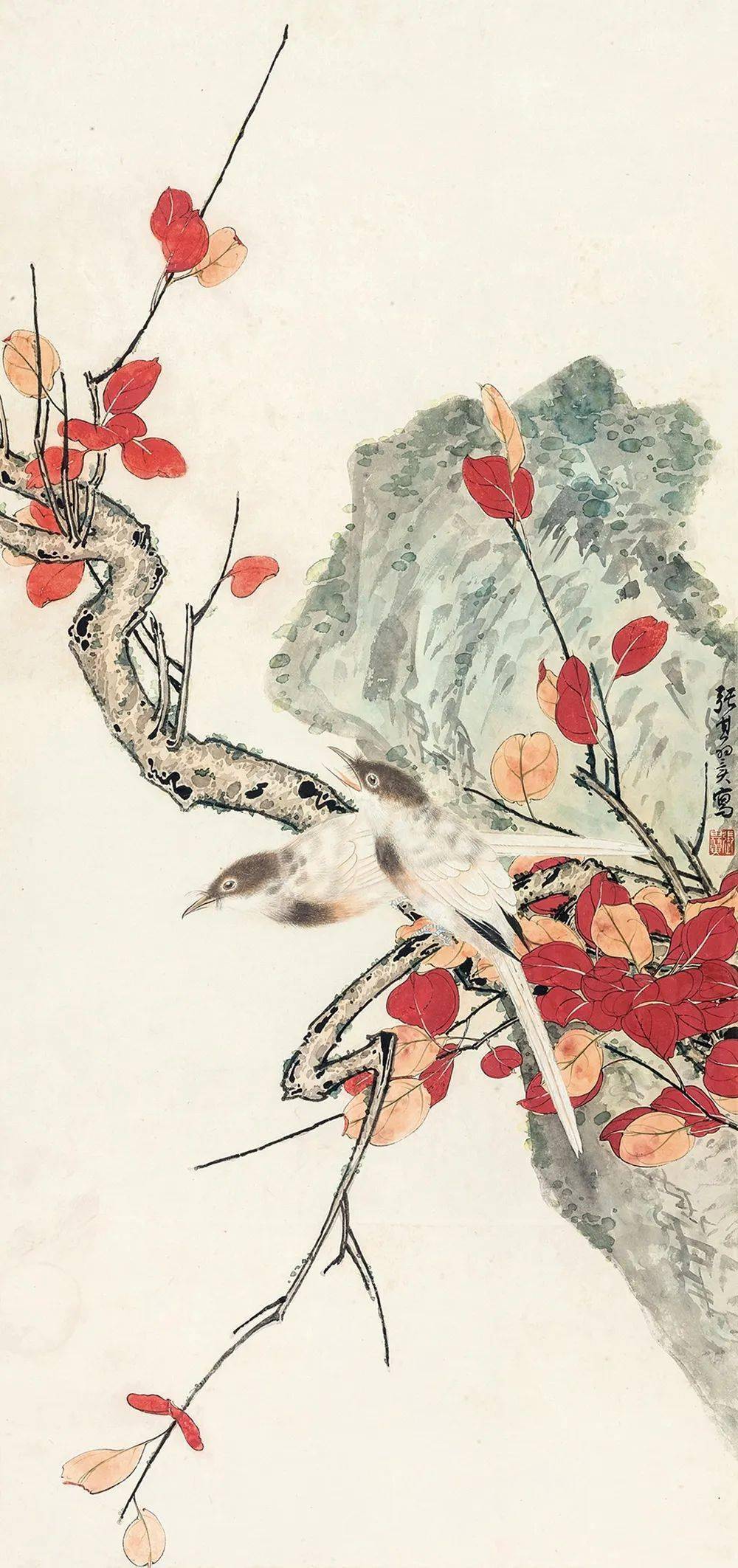 中国杰出的花鸟画家张其翼花鸟画作品赏析 名人名家 第10张