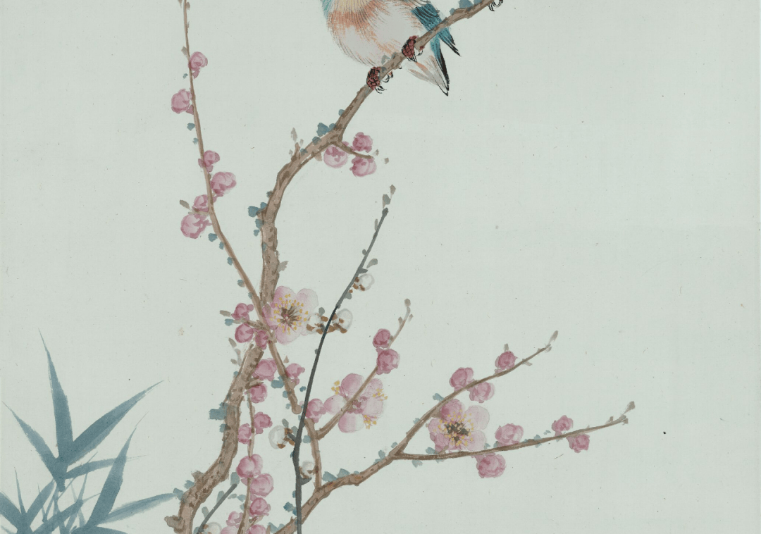 蔡铣《仿恽寿平花鸟》 历代国画 第2张