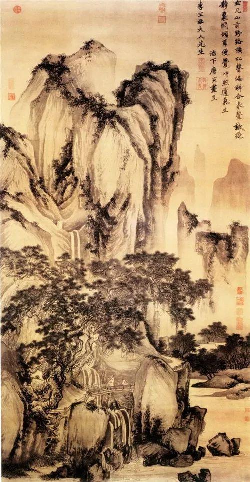 唐伯虎的山水画集，大饱眼福！ 名人名家 第41张