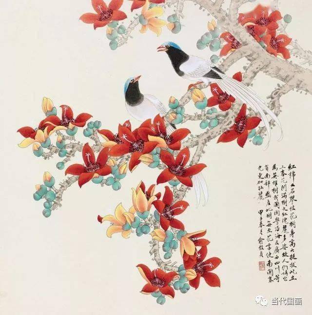 当代工笔花鸟画“女状元”—— 俞致贞 名人名家 第4张