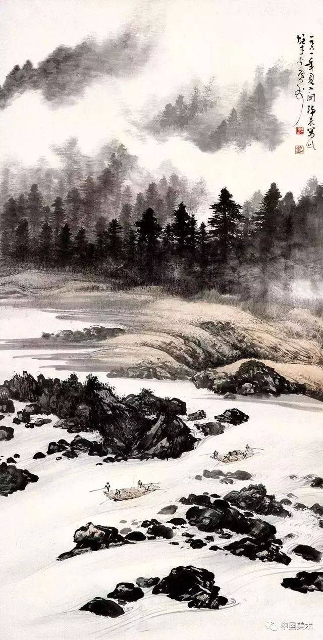 黎雄才：国画要有国画的韵味，没有笔墨就不成中国画 名人名家 第6张