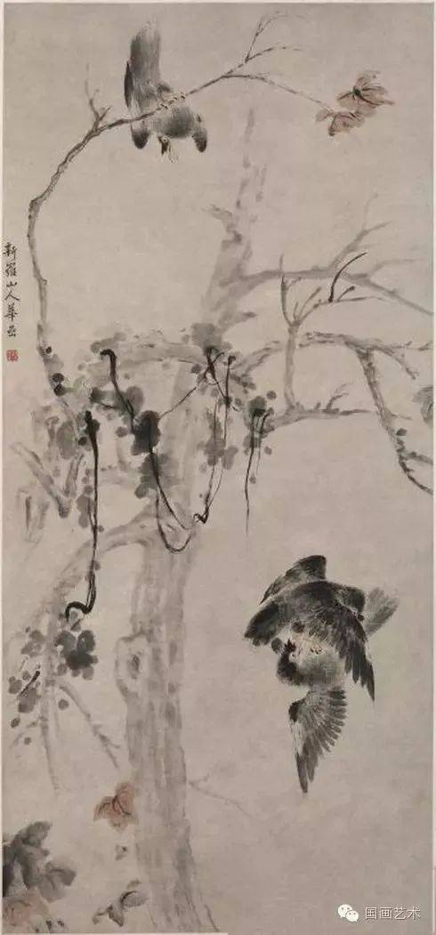 扬州八怪 华喦 馆藏作品欣赏 名人名家 第16张