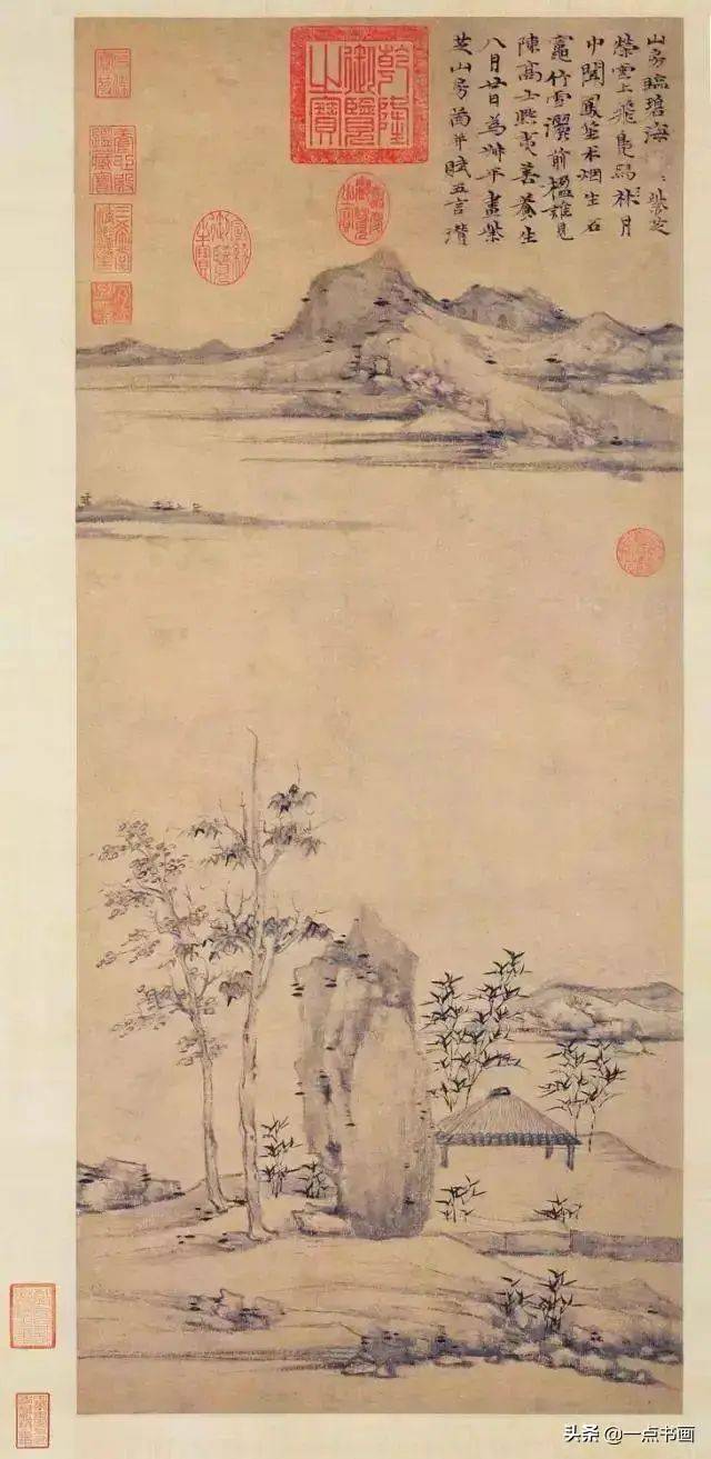 倪瓒山水画的意境美 名人名家 第4张