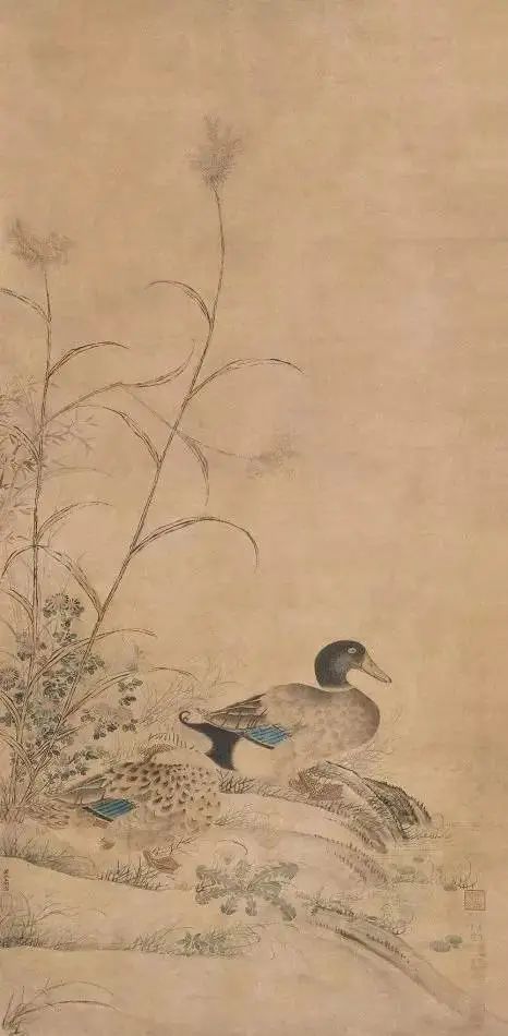 王渊 元代绝艺花鸟画家 名人名家 第9张