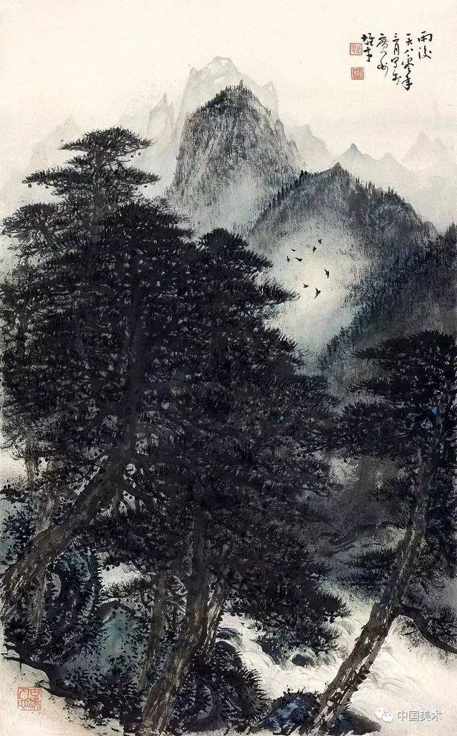 黎雄才：国画要有国画的韵味，没有笔墨就不成中国画 名人名家 第2张