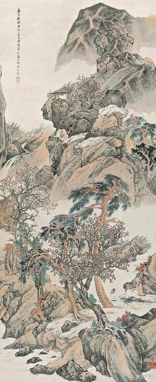 当代山水画大家胡若思山水画欣赏 名人名家 第3张