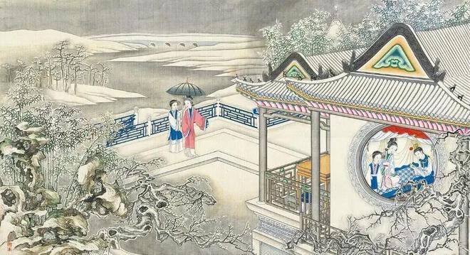 孙温《红楼梦》 历代国画 第17张