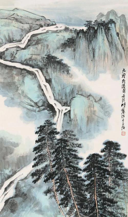 当代山水画大家胡若思山水画欣赏 名人名家 第31张