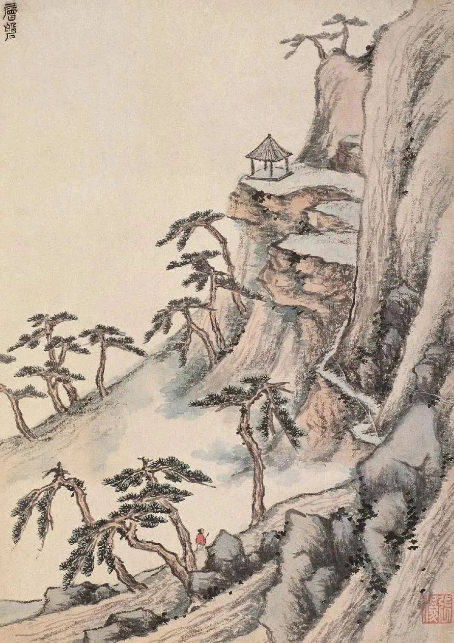 张复《西林园景图册》 历代国画 第12张