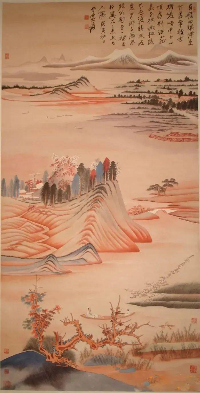 张大千的雪景山水，真美 名人名家 第9张