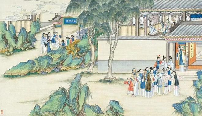 孙温《红楼梦》 历代国画 第83张