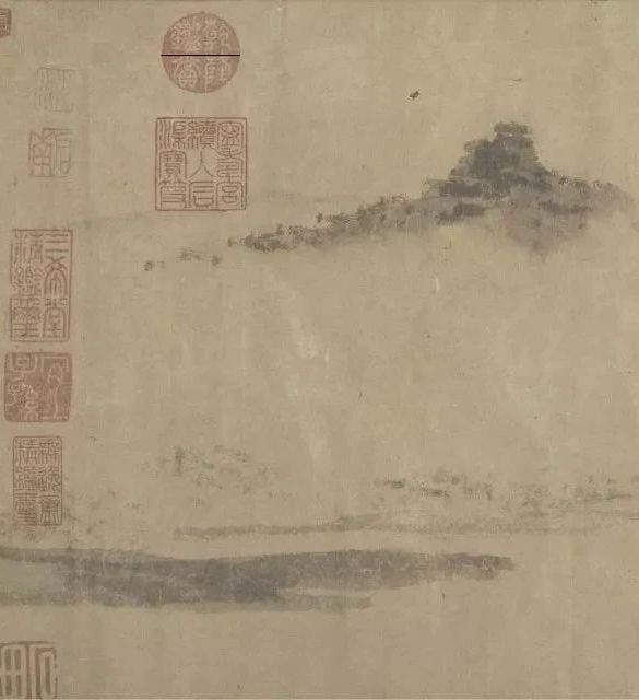 沈周《西山雨观图》 历代国画 第15张