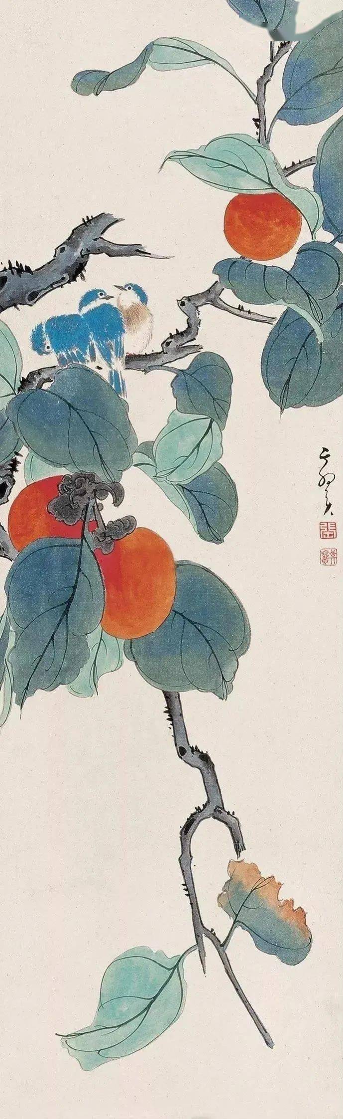 中国杰出的花鸟画家张其翼花鸟画作品赏析 名人名家 第11张