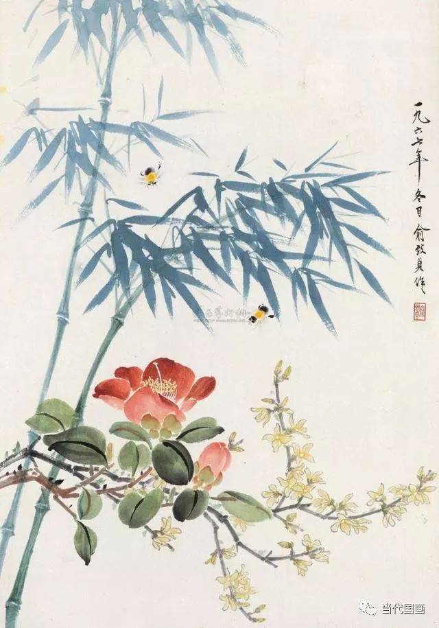 当代工笔花鸟画“女状元”—— 俞致贞 名人名家 第9张