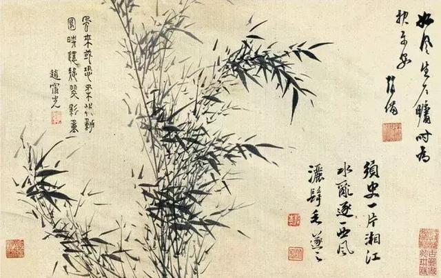 赵备《墨竹册》 历代国画 第5张