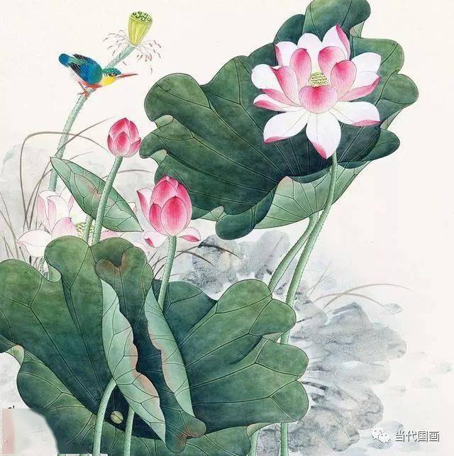 当代工笔花鸟画“女状元”—— 俞致贞 名人名家 第16张