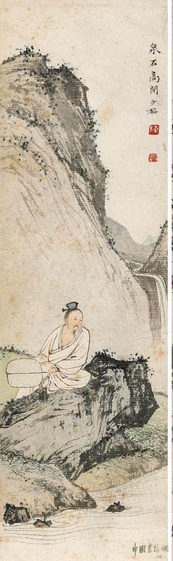 陈少梅《高士图屏风八幅》 历代国画 第9张