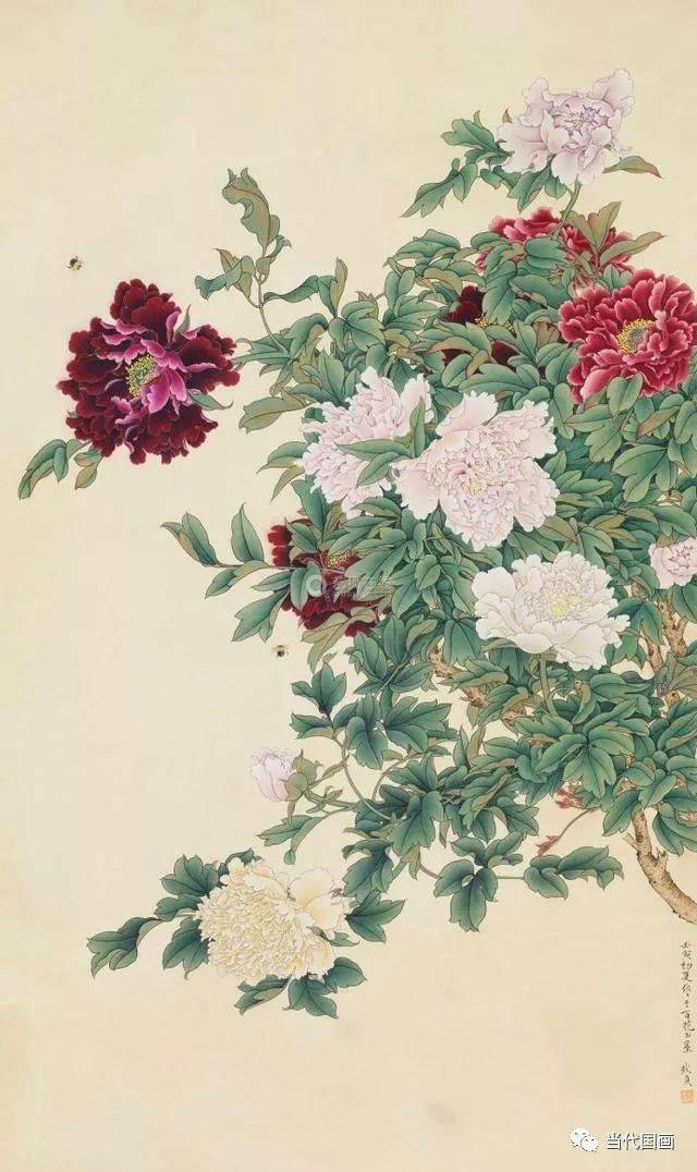 当代工笔花鸟画“女状元”—— 俞致贞 名人名家 第18张