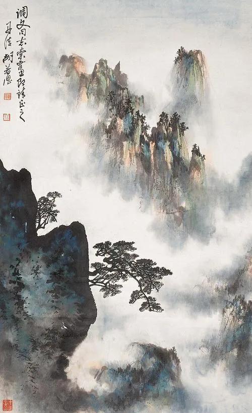 当代山水画大家胡若思山水画欣赏 名人名家 第33张