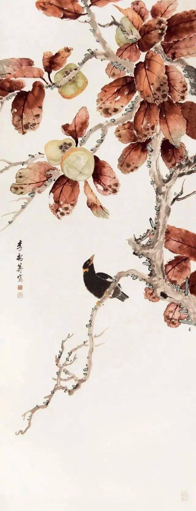 李瑞龄花鸟：平和淡远，满纸书卷气 名人名家 第7张
