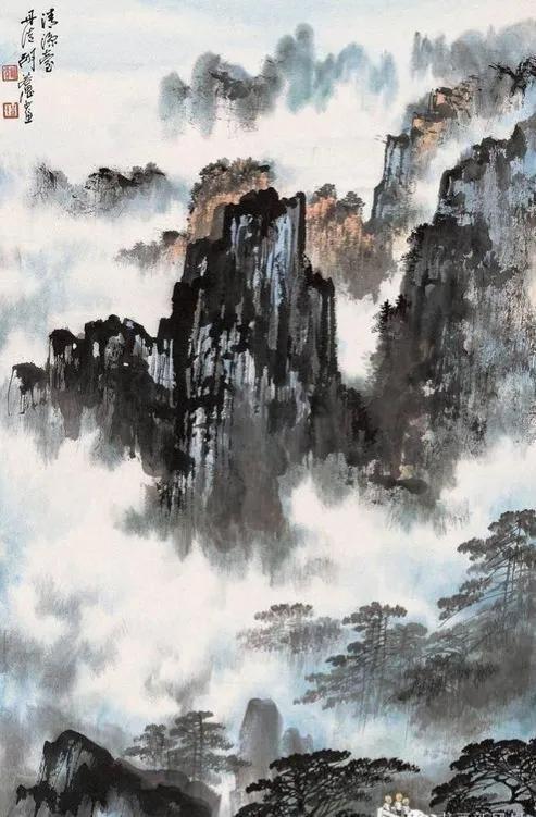 当代山水画大家胡若思山水画欣赏 名人名家 第30张