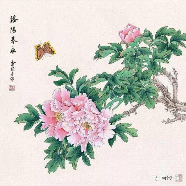 当代工笔花鸟画“女状元”—— 俞致贞 名人名家 第44张