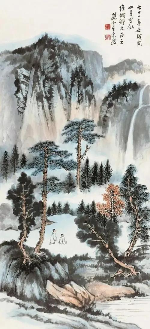 当代山水画大家胡若思山水画欣赏 名人名家 第20张