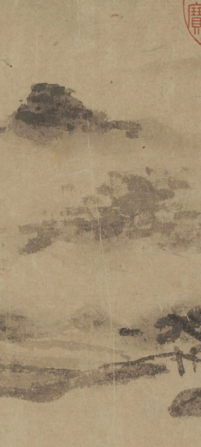 沈周《西山雨观图》 历代国画 第8张