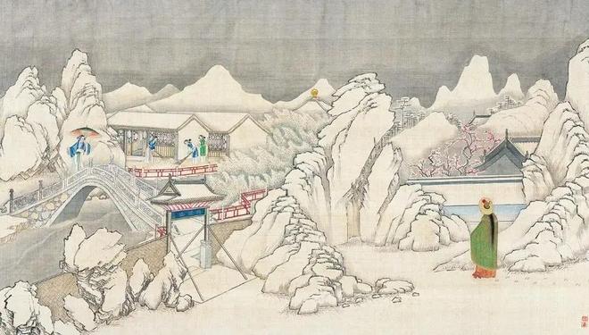 孙温《红楼梦》 历代国画 第13张
