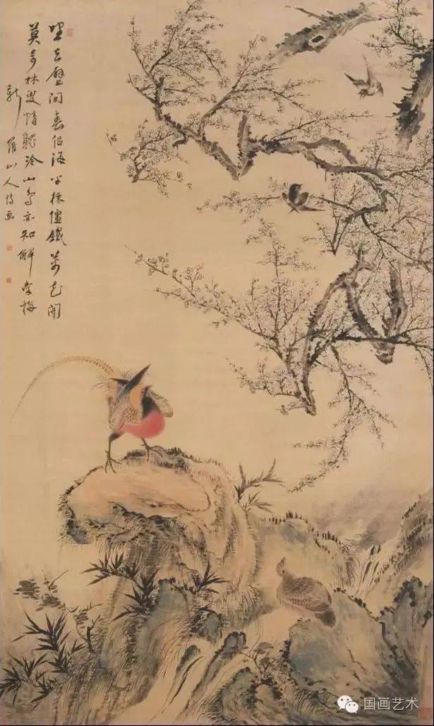 扬州八怪 华喦 馆藏作品欣赏 名人名家 第5张