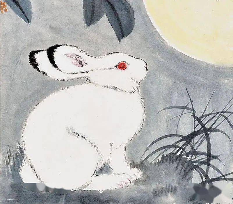 王雪涛、刘旦宅画的吉祥兔！ 名人名家 第8张