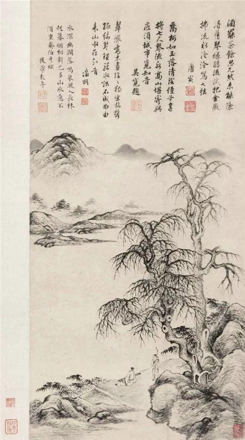 唐伯虎的山水画集，大饱眼福！ 名人名家 第25张