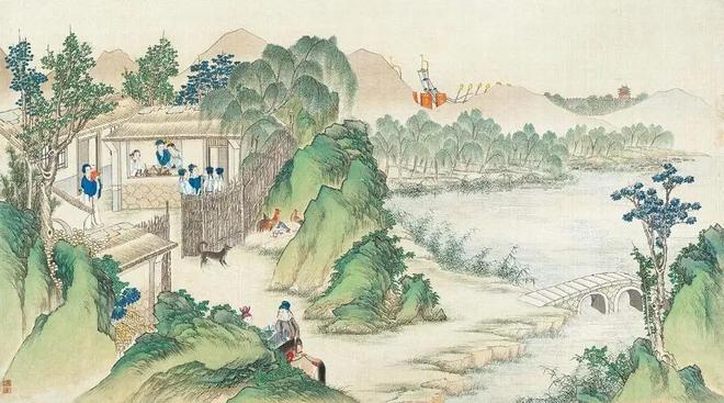 孙温《红楼梦》 历代国画 第21张