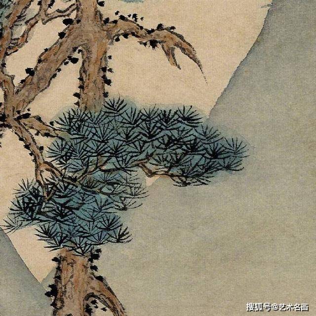 文徵明《品茶图》 历代国画 第5张