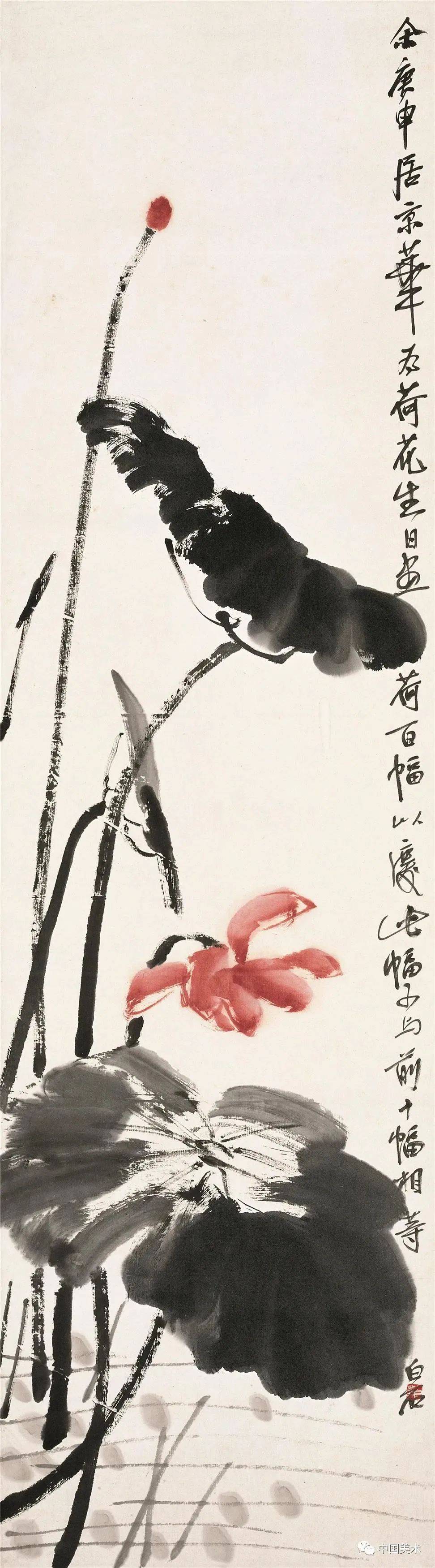 齐白石之荷，满满的夏意 名人名家 第11张